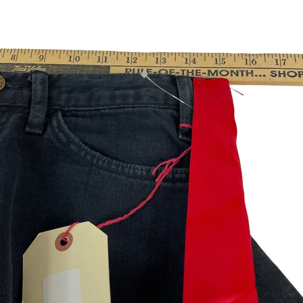Current/Elliott Jeans Women's Sz 30" Black The Skinny Jett Straight Denim Nwt - Picture 8 of 12